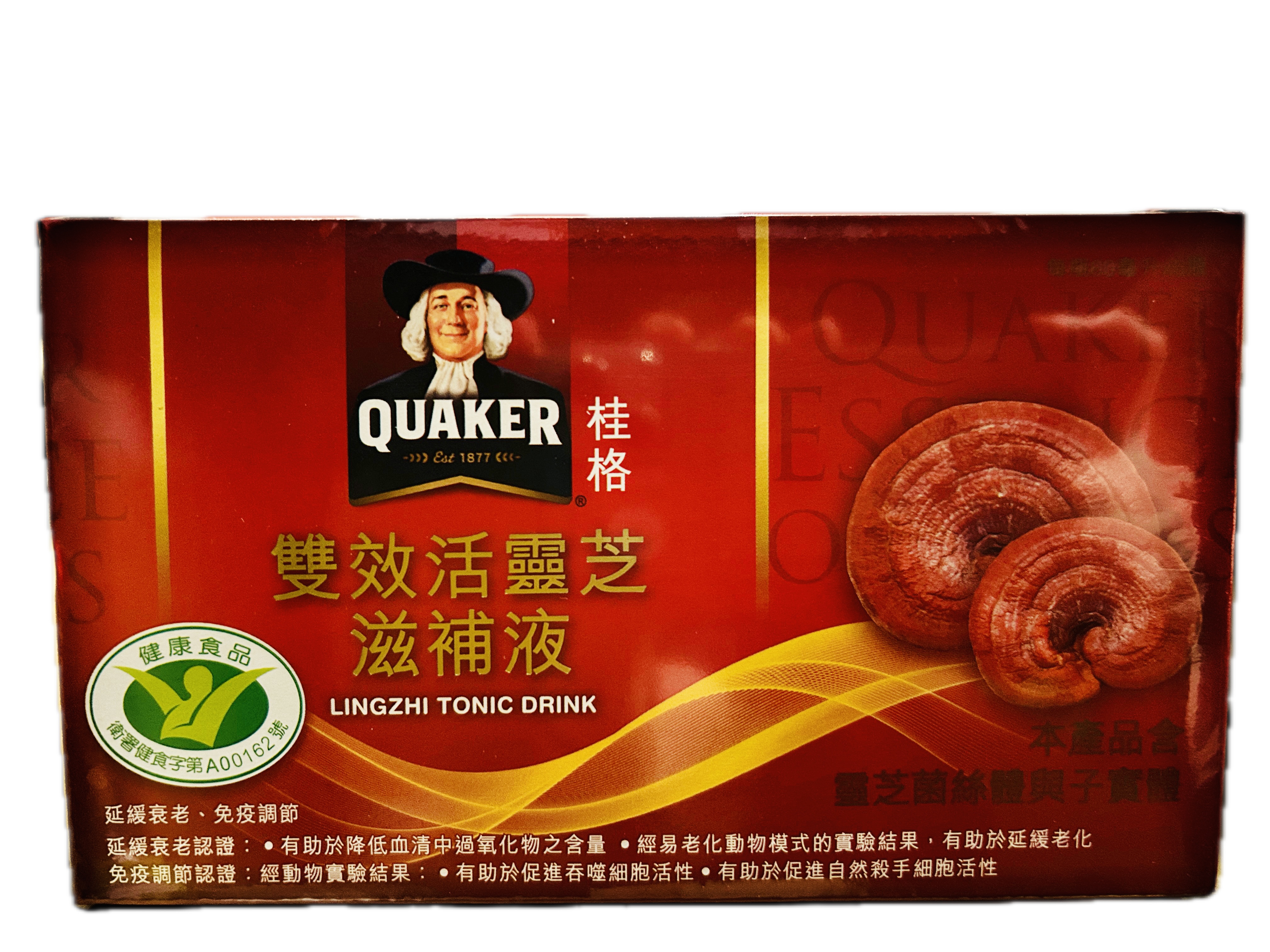 桂格雙效活靈芝盒裝6入示意圖