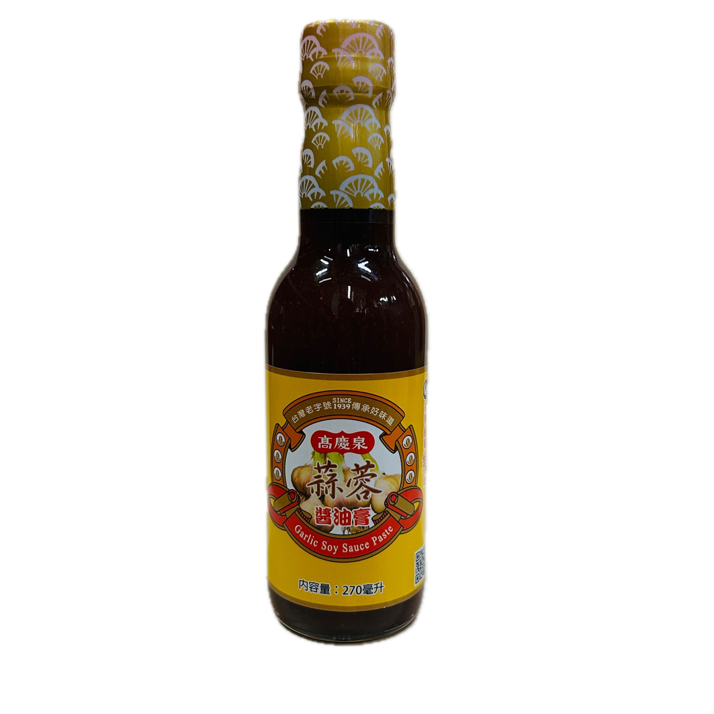 270ML蒜蓉醬油膏示意圖