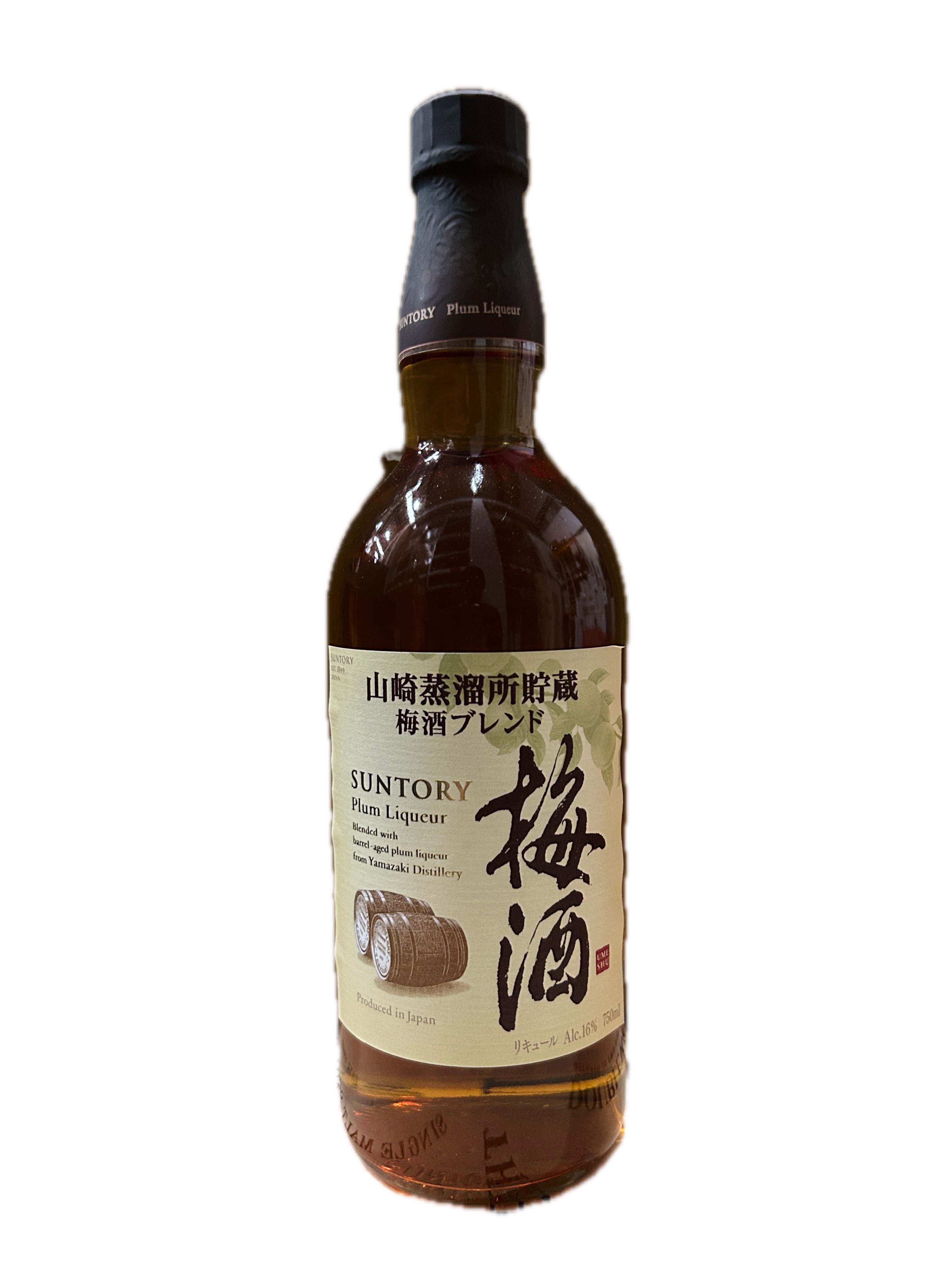 750三得利山崎焙煎梅酒示意圖