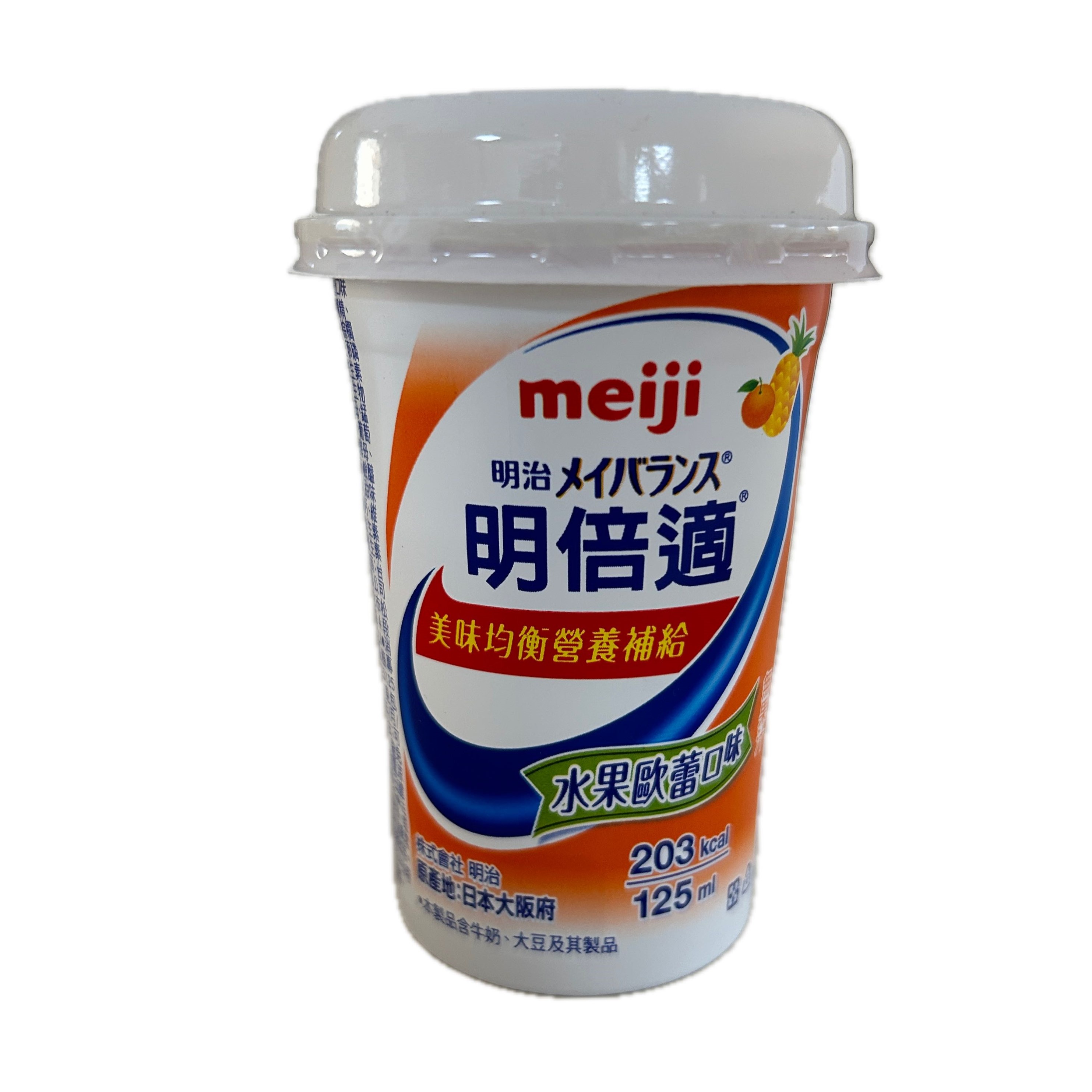 明倍適水果歐蕾示意圖