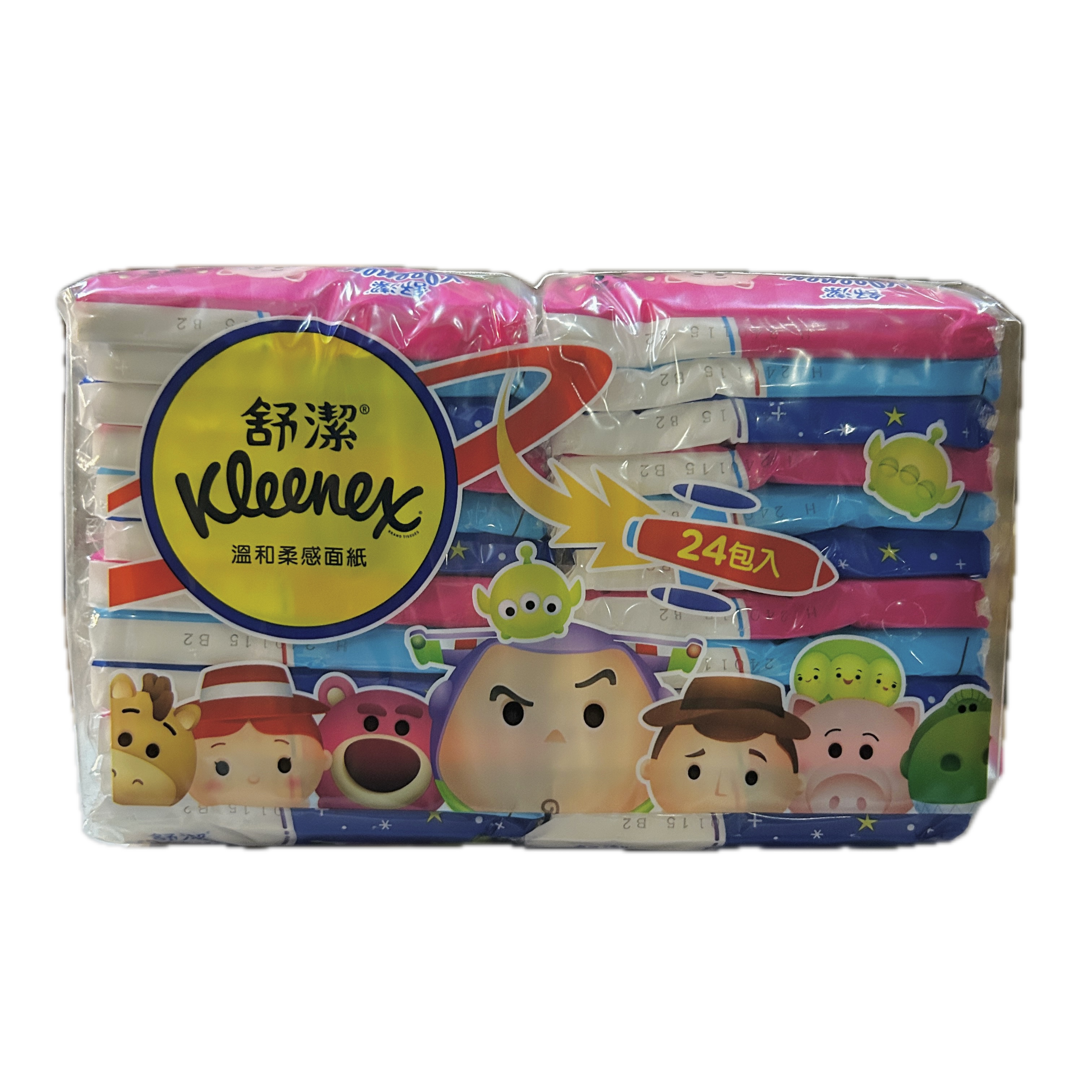 85280舒潔溫柔感面紙180P示意圖