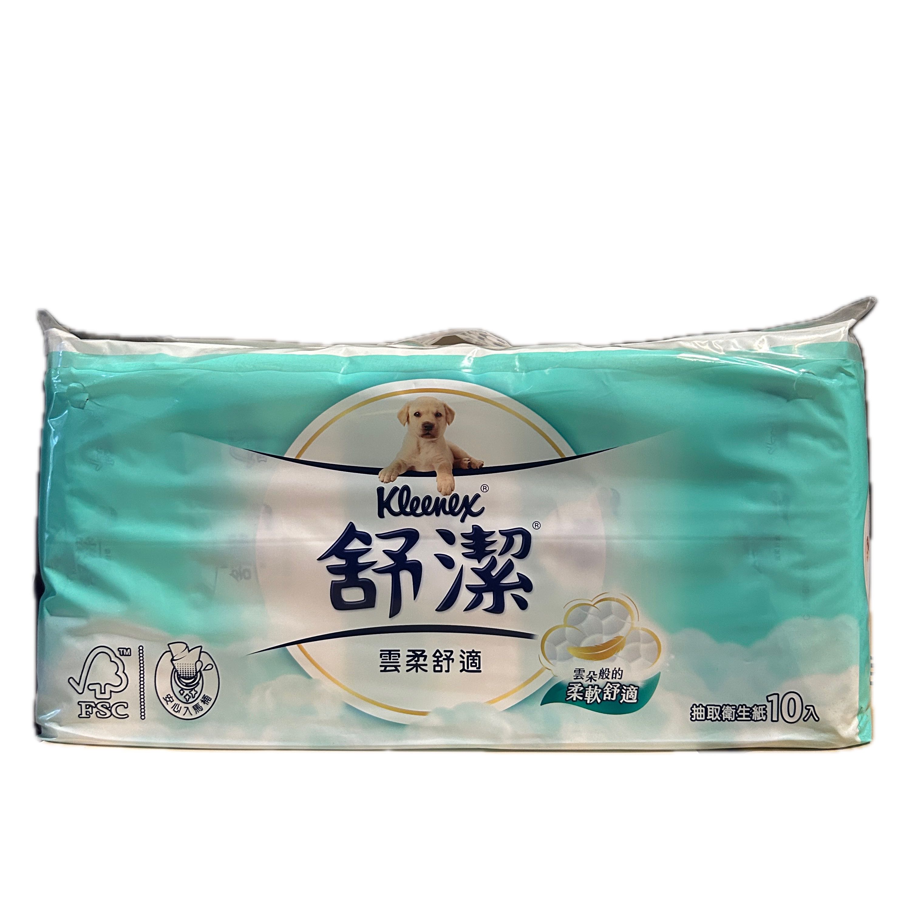 81733舒潔雲柔舒適衛生紙示意圖