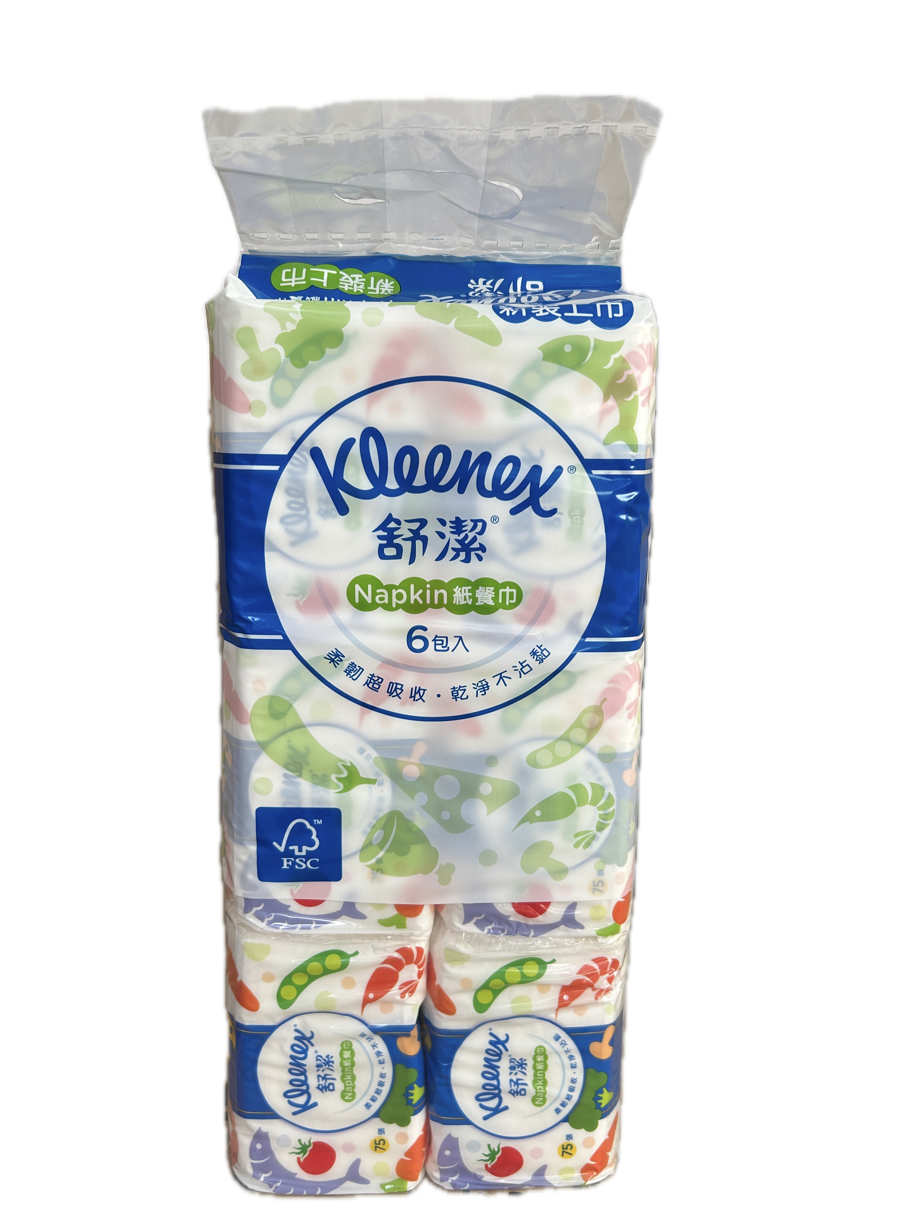 90025舒潔紙餐巾75P示意圖