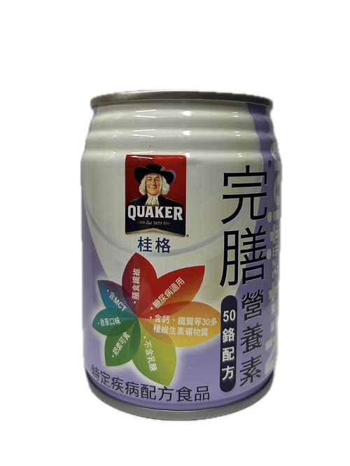 桂格完膳糖尿病50鉻250ML示意圖