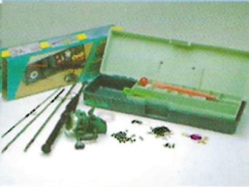 134 pcs Fishing Tackle Box Kit