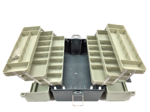 6-tray Fishing Tackle Box 　 6層釣魚箱示意圖