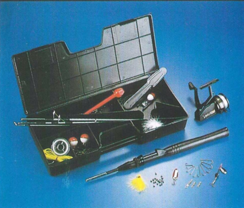 304 pcs Fishing Tackle Box Kit　 釣魚大全組示意圖