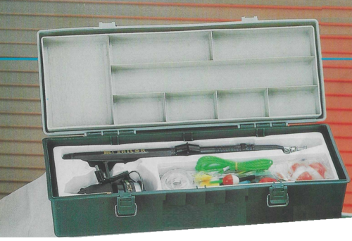204 pcs Fishing Tackle Box Kit　202 pcs 釣魚大全組示意圖