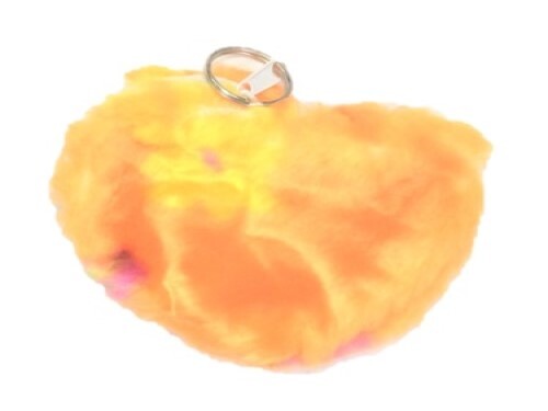 Furry Heart Purse   絨毛零錢包示意圖
