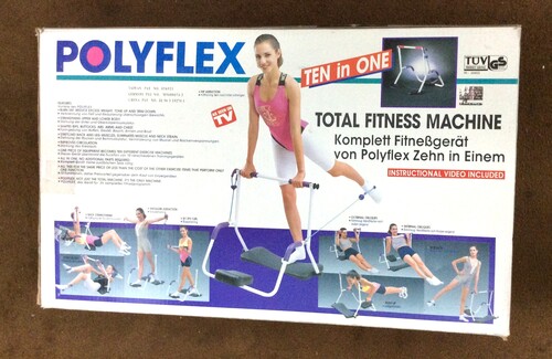 POLYFLEX,10-in-1 Total fitness Machine示意圖