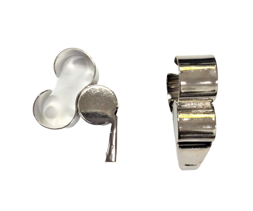 Plated Brass Whistle 口哨示意圖