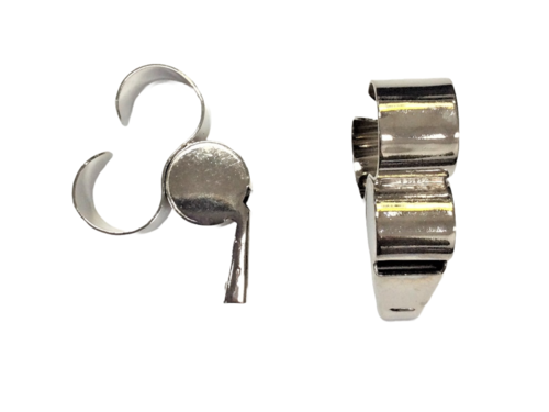 Plated Brass Whistle 口哨示意圖