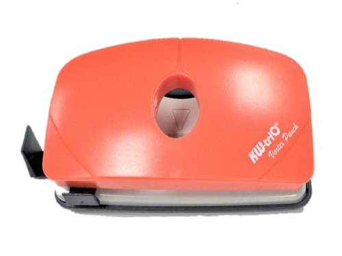 Votex 2-hole Mini Punch　2孔打洞機示意圖