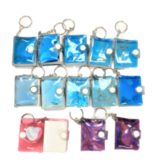 Liquid Memo Key Chain示意圖