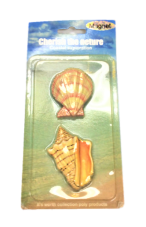 Clam Shape Magnet示意圖