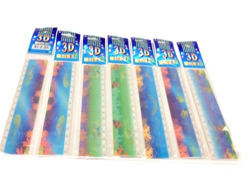 3D-15cm Ruler　3D-15cm 尺示意圖