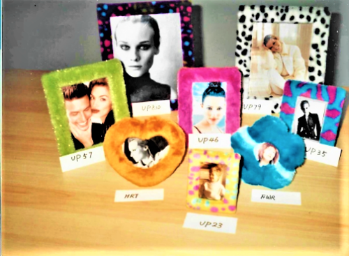 VPO,VP-Furry Photo Frames    絨毛相框示意圖