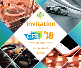 GOTREND to Exhibit at CES 2018 in Las Vegas from January 9th to January 12th
