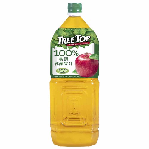 樹頂100%純蘋果汁2L示意圖