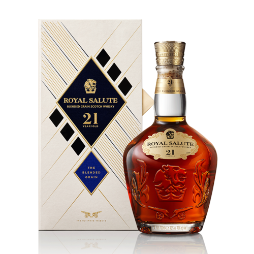 皇家禮炮21年 王者之鑽示意圖