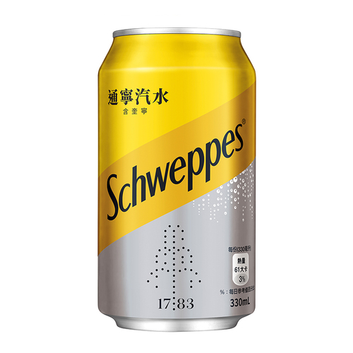 舒味思 通寧汽水示意圖