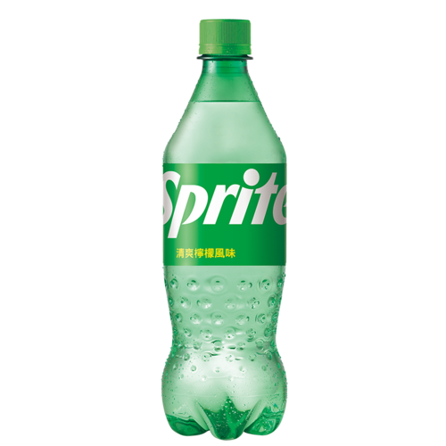 Sprite 雪碧600ML示意圖