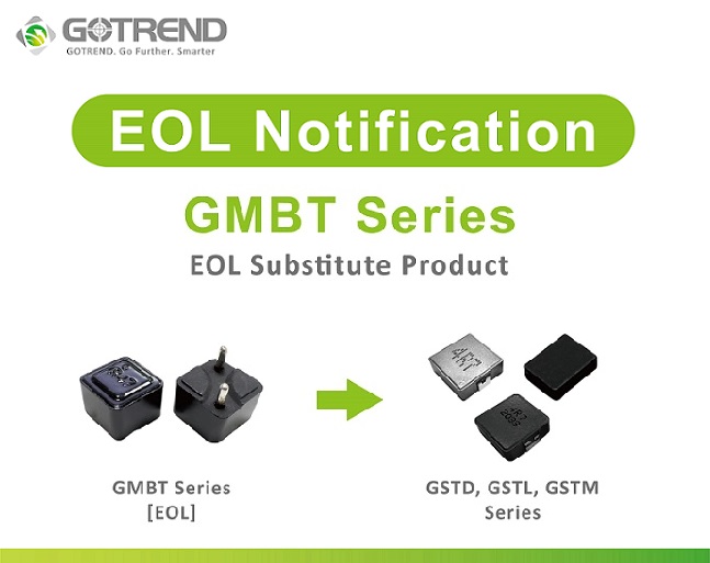 【EOL Notification】產品停產通知GMBT-SERIES