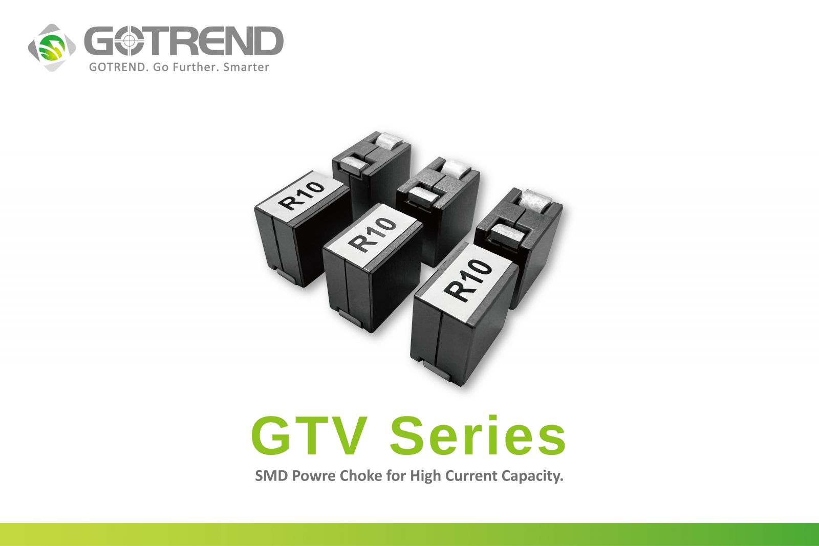 GOTREND高創科技-最新產品-【GTV Series】大電流貼片式功率電感 SMD Power Choke for High Current Capacity