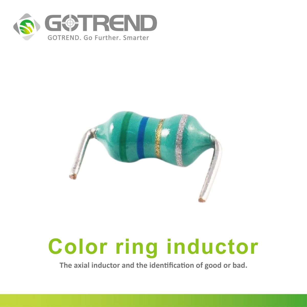 GOTREND高創科技-技術文章-如何識別色環電感的感量和好壞? The axial inductor and the identification of good or bad