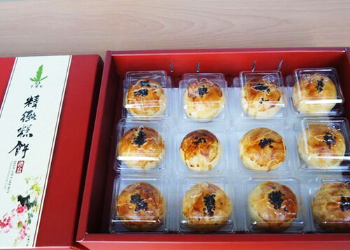 12顆蛋黃酥禮盒示意圖
