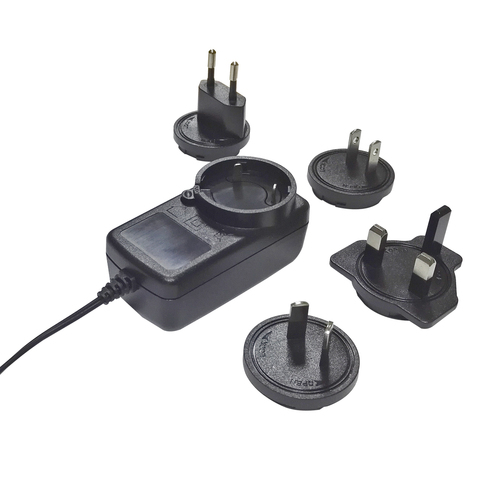 12W DC adapter output plug changeable示意圖