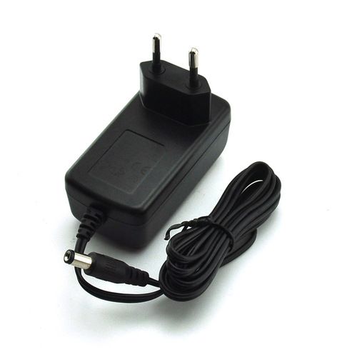 24W switching AC-DC adapter Europe Horizontal type示意圖