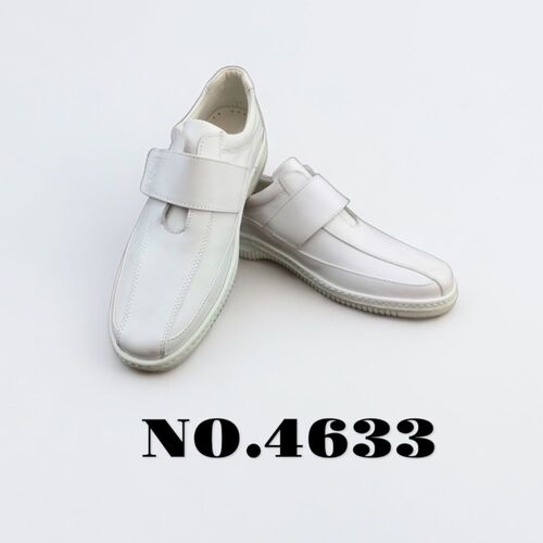 【NO.4633】男 白色護師鞋示意圖