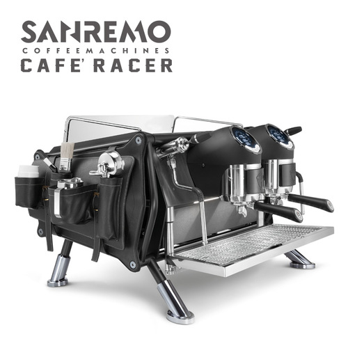 SANREMO CAFE RACER DOLOMITI LEATHER BAGS 雙孔營業用咖啡機 ( 皮革收納袋升級版 ) 220V示意圖