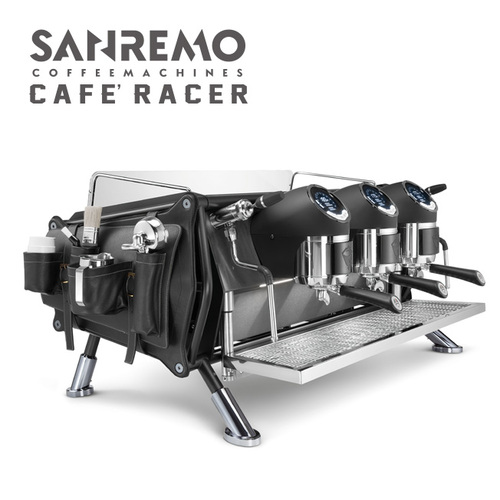 SANREMO CAFE RACER DOLOMITI LEATHER BAGS 三孔營業用咖啡機 ( 皮革收納袋升級版 ) 220V示意圖