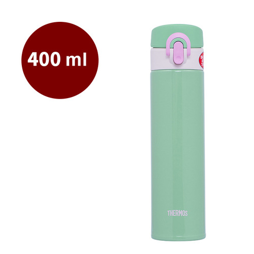 THERMOS 膳魔師 JNI-402-POG 真空保溫瓶 400ml 知性綠示意圖