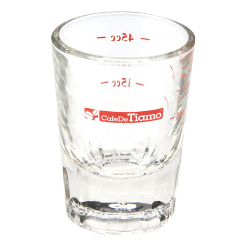 TIAMO 義式咖啡厚底 玻璃量杯 2oz示意圖