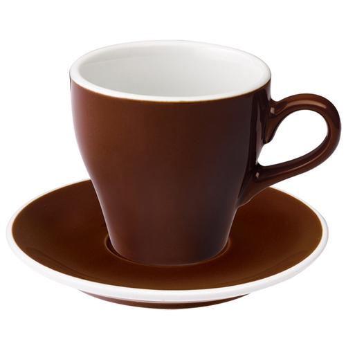 愛陶樂 Tulip 80 咖啡杯盤組80cc咖啡色 31131004示意圖