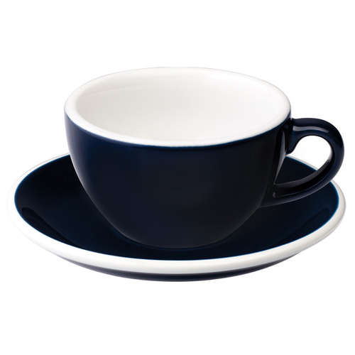 愛陶樂 Egg 150 咖啡杯盤組150cc深藍色 31131133示意圖