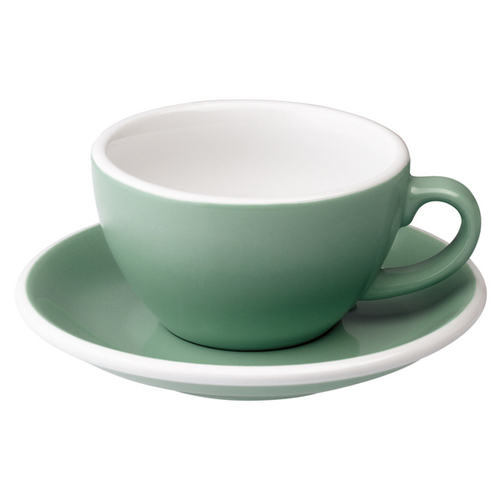 愛陶樂 Egg 200 咖啡杯盤組200cc藍綠色 31131056示意圖
