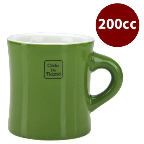 CafeDeTiamo 9號馬克杯 200cc 深橄欖示意圖