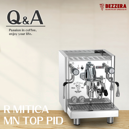 BEZZERA R MITICA MN TOP PID 半自動咖啡機 - 高階版 110V示意圖