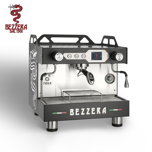 Bezzera 貝澤拉 MODA PID Display 單孔營業機 220V (霧黑色)示意圖