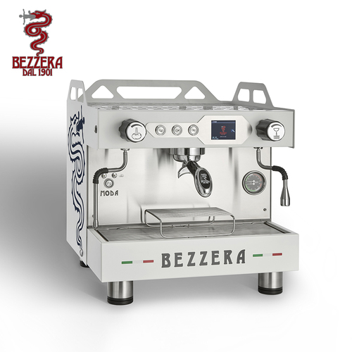 Bezzera 貝澤拉 MODA PID Display 單孔營業機 220V (白色)示意圖