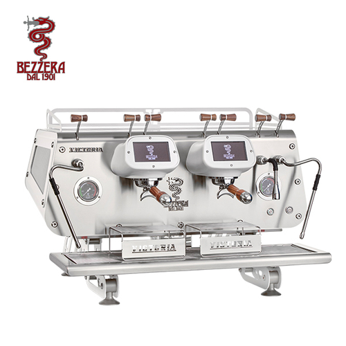 BEZZERA VICTORIA 雙孔營業用咖啡機 220V (白, 迴轉式幫浦)示意圖