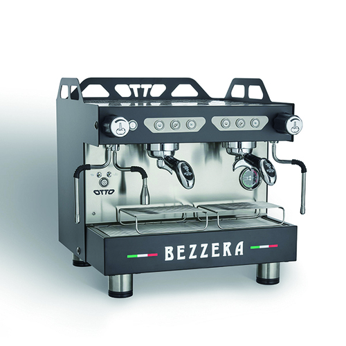 BEZZERA 貝澤拉 OTTO COMPACT DE 雙孔營業用咖啡機 (黑) 220V示意圖