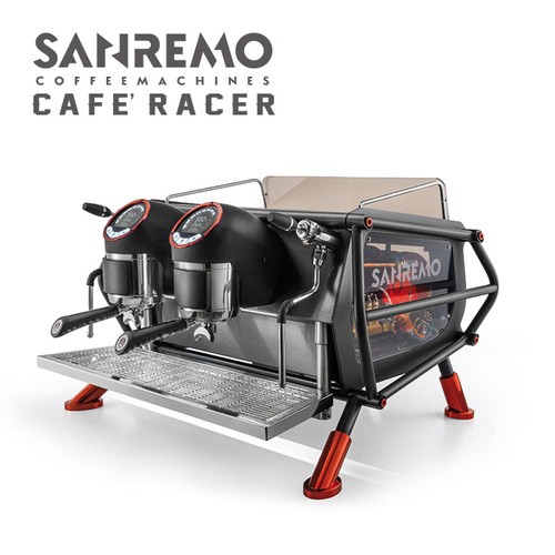 SANREMO CAFE RACER NAKED 雙孔營業用咖啡機 ( 透視版 ) 220V示意圖