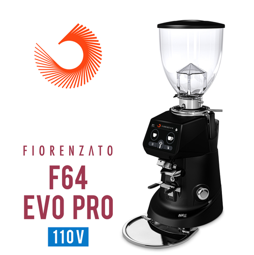 Fiorenzato F64 EVO PRO 營業用磨豆機110V 霧黑示意圖