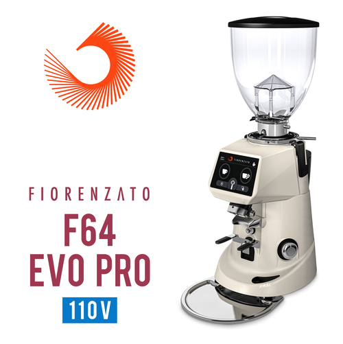 Fiorenzato F64 EVO PRO 營業用磨豆機110V 珍珠白示意圖