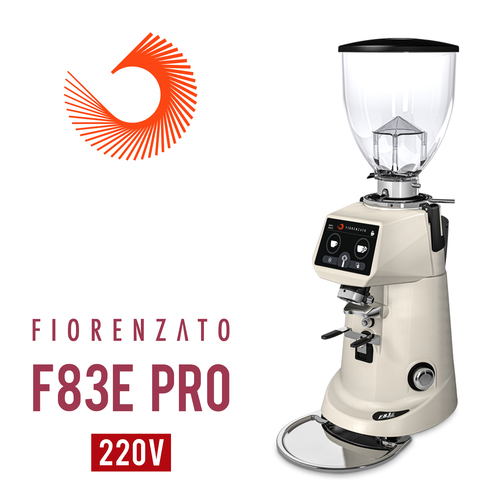 Fiorenzato F83E PRO 營業用磨豆機220V 珍珠白示意圖
